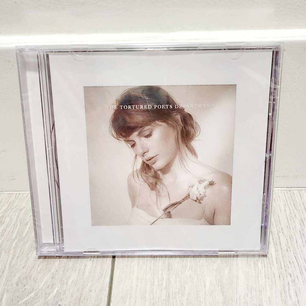 Taylor Swift Tortured Poets Department CD w/ But Daddy I Love Him
